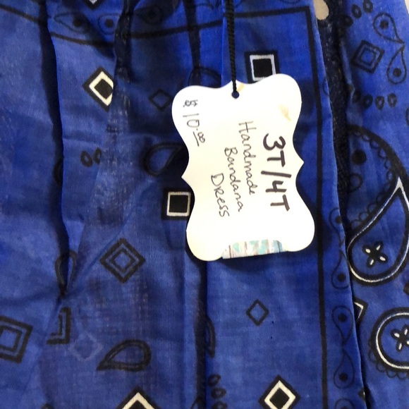 Toddler bandanna dress - Picture 3 of 5